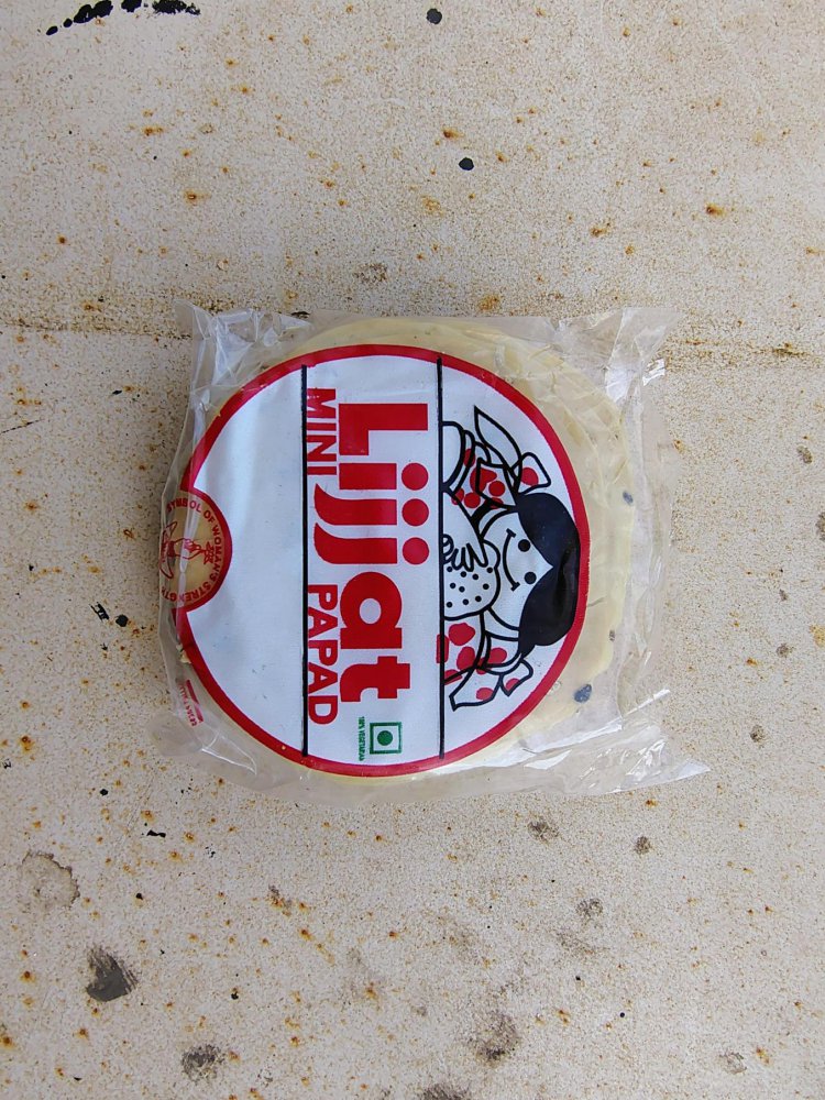 Lijjat mini Urad Papad 200g