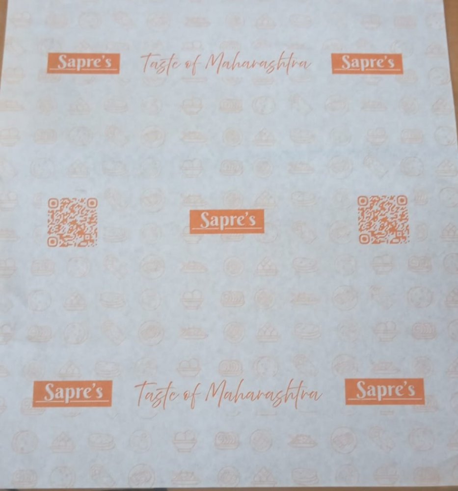 Butter paper (Sapre) 500Pcs