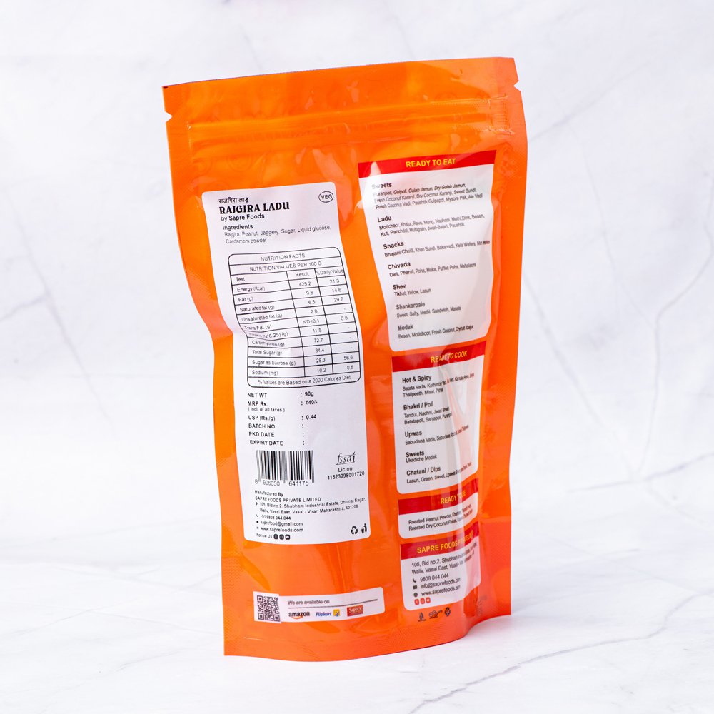Rajgira Ladu (90g)