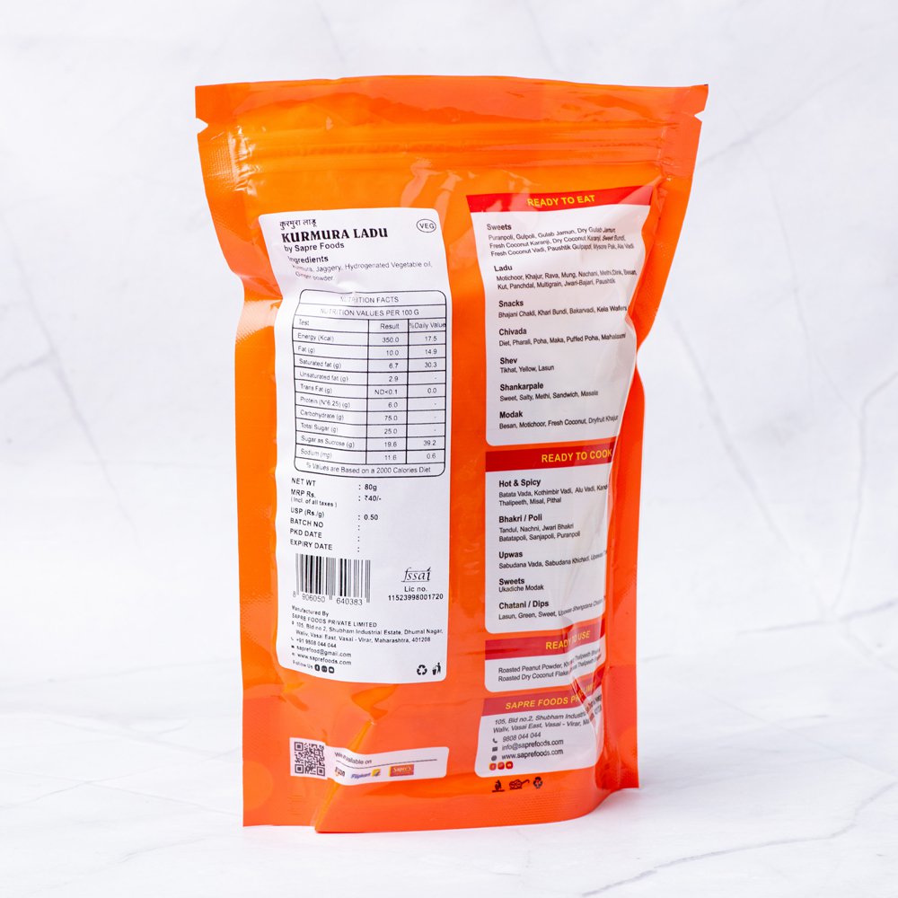 Kurmura Ladu (80g)