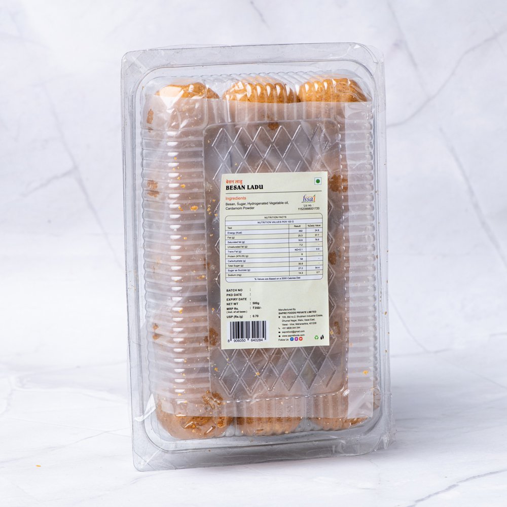 Besan Ladu (500 grm)
