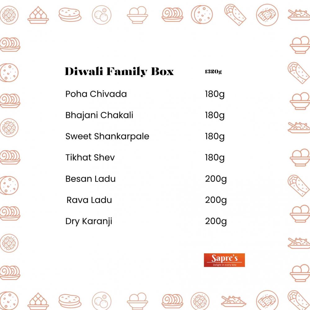 Diwali Faral Family Box
