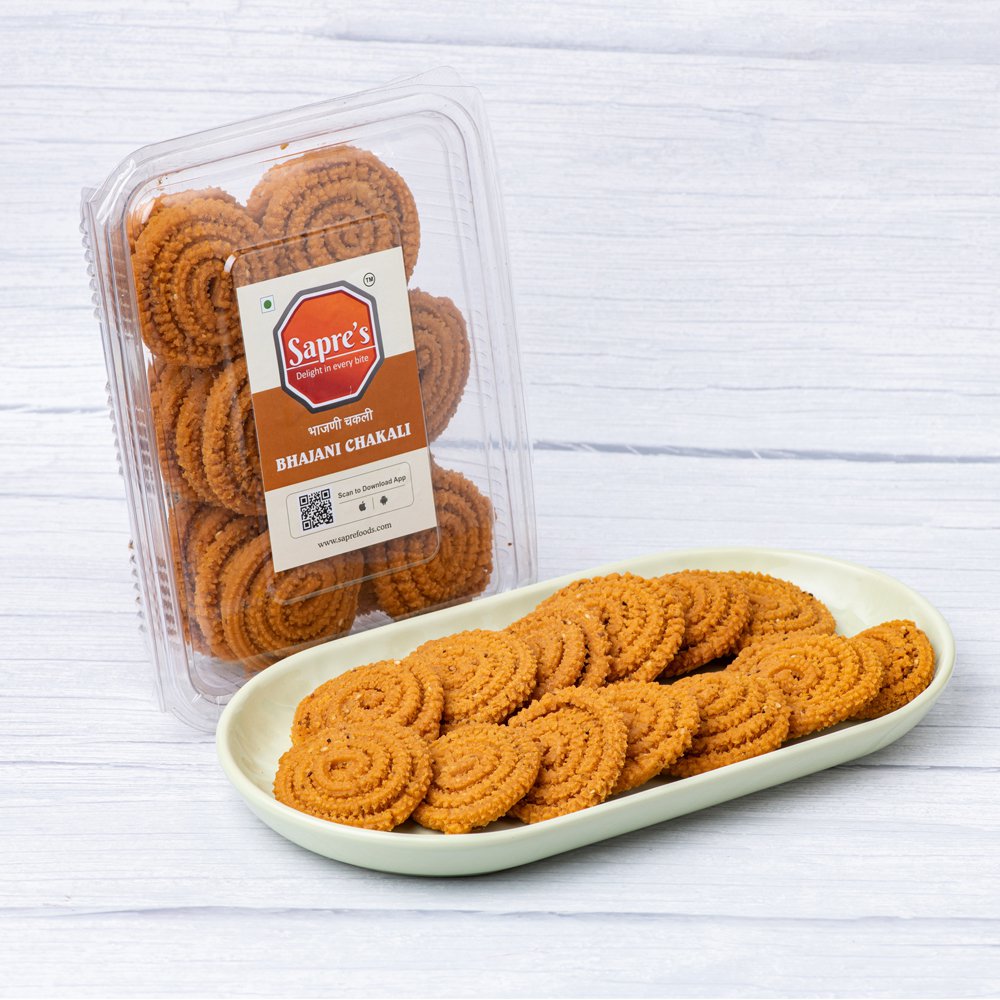 Bhajani Chakli / भाजणी चकली (180g)